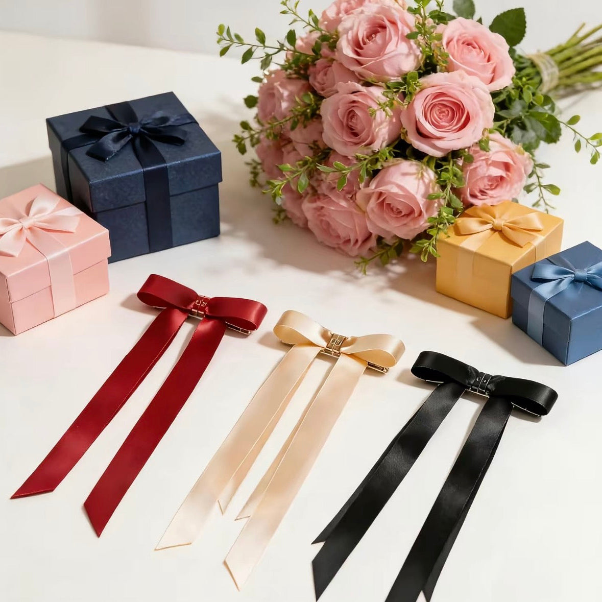 Bowtiquee™, The Original Premium Magnetic Satin Bow