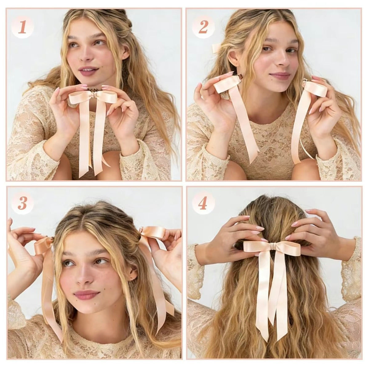 Bowtiquee™, The Original Premium Magnetic Satin Bow