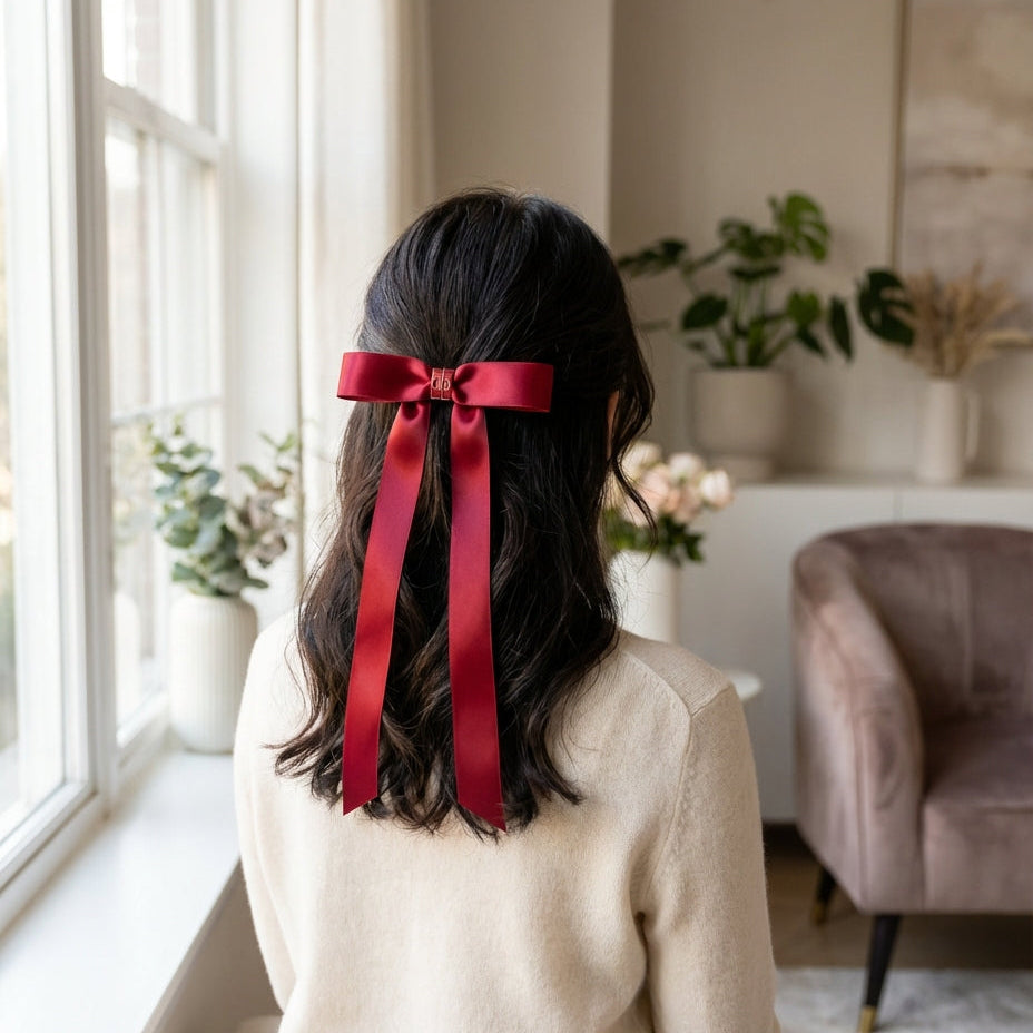 Bowtiquee™, The Original Premium Magnetic Satin Bow